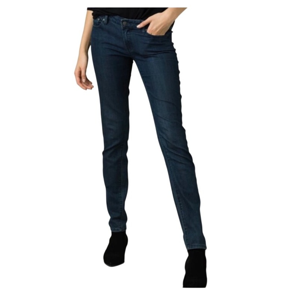 Prana Kayla Jean‎ Regular Inseam Indigo Blue Skinny Womens 00 24 NWT